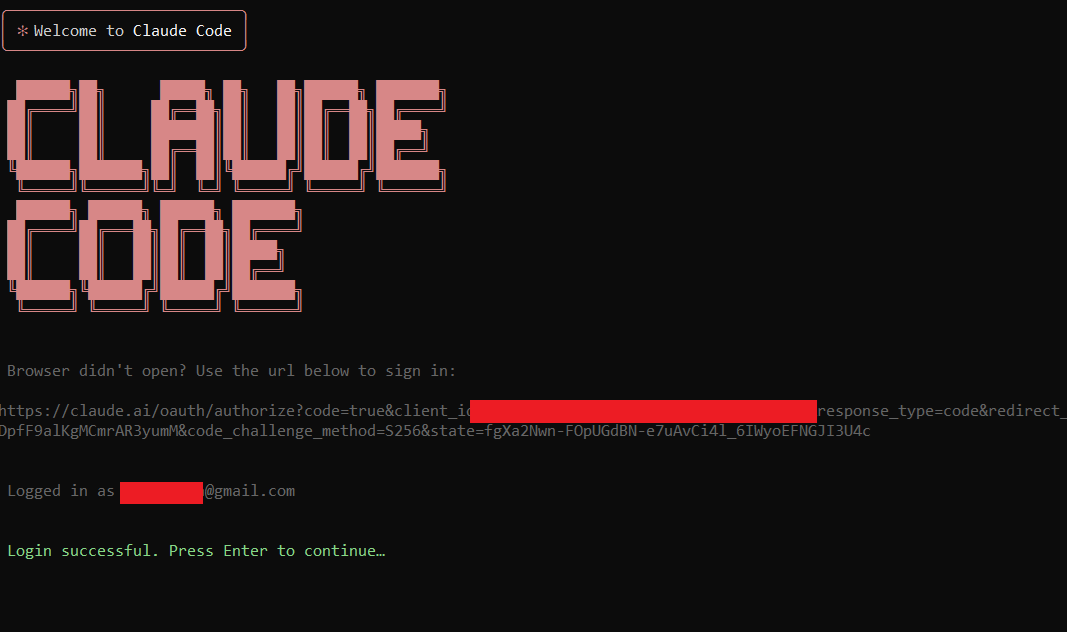 Claude Code Authentication Flow